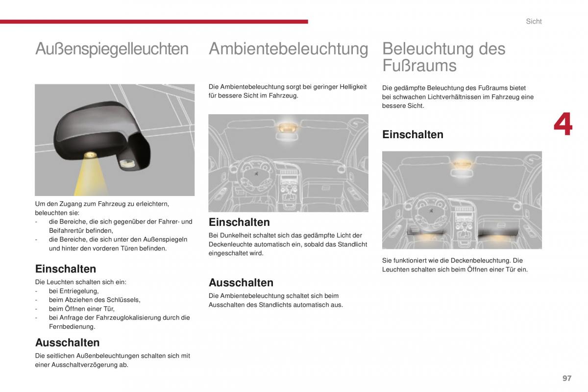 Peugeot 5008 II 2 Handbuch / page 99