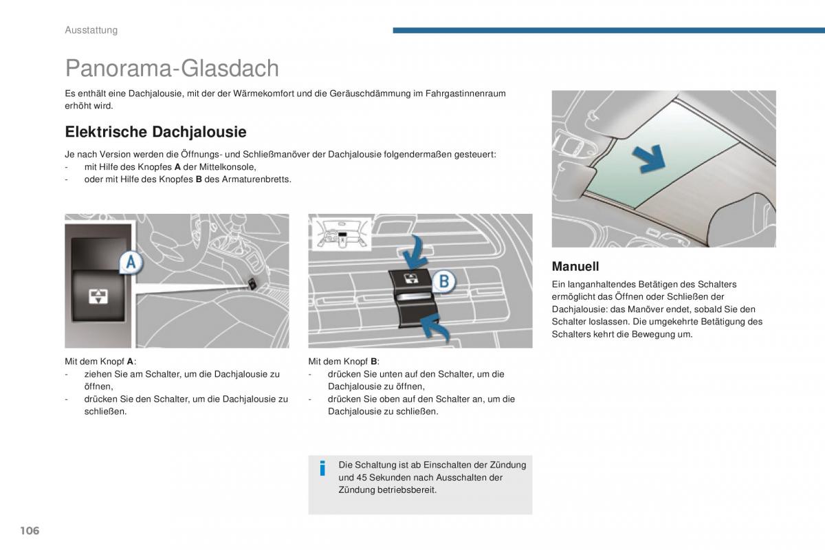 Peugeot 5008 II 2 Handbuch / page 108