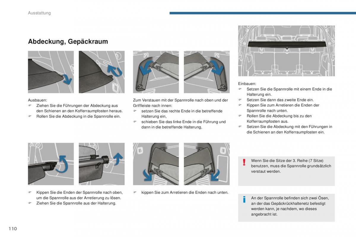 Peugeot 5008 II 2 Handbuch / page 112