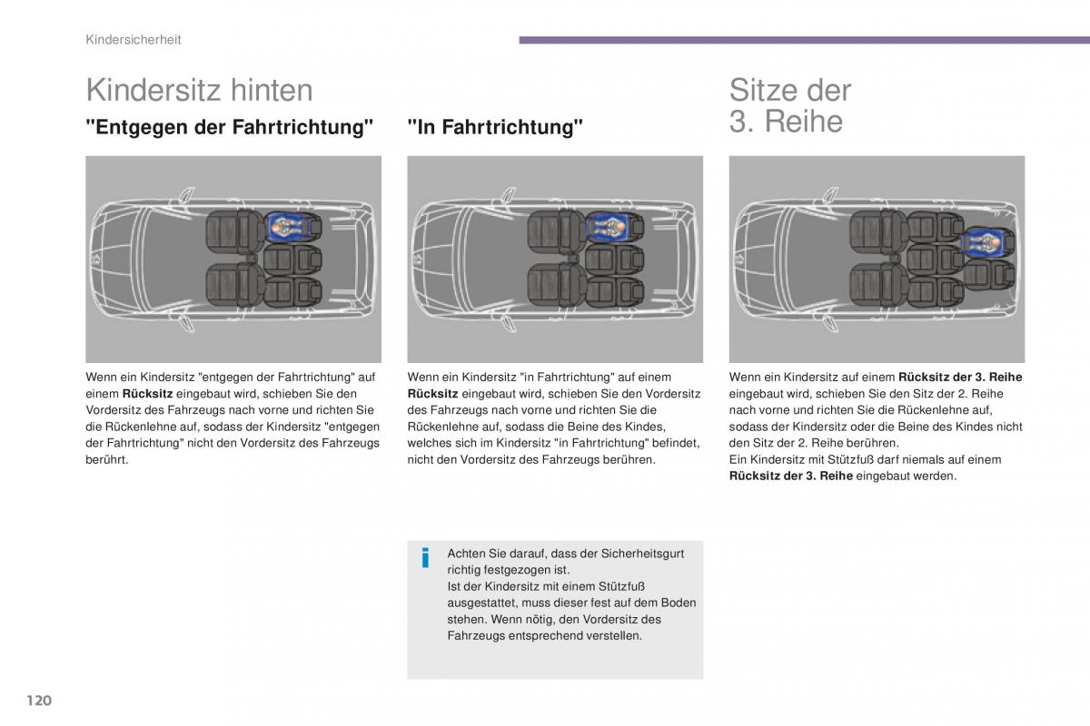 Peugeot 5008 II 2 Handbuch / page 122