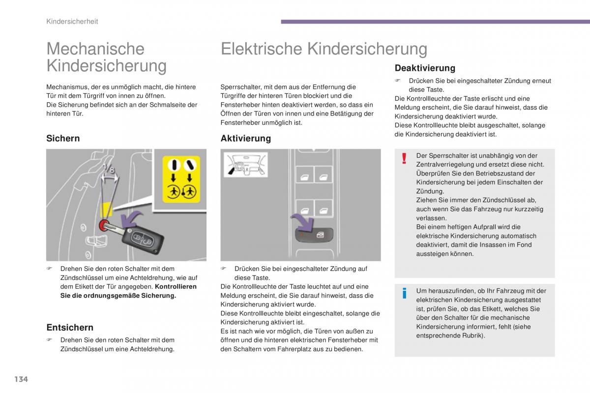 Peugeot 5008 II 2 Handbuch / page 136