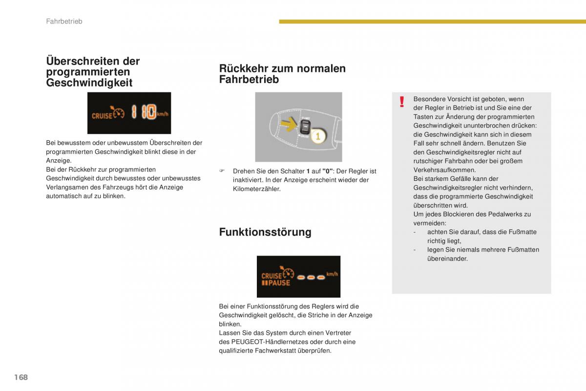 Peugeot 5008 II 2 Handbuch / page 170