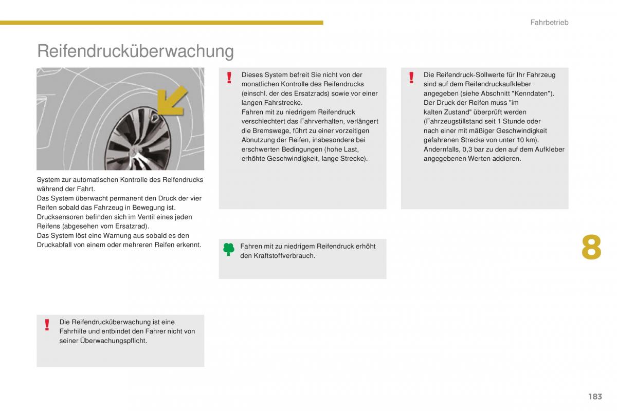 Peugeot 5008 II 2 Handbuch / page 185