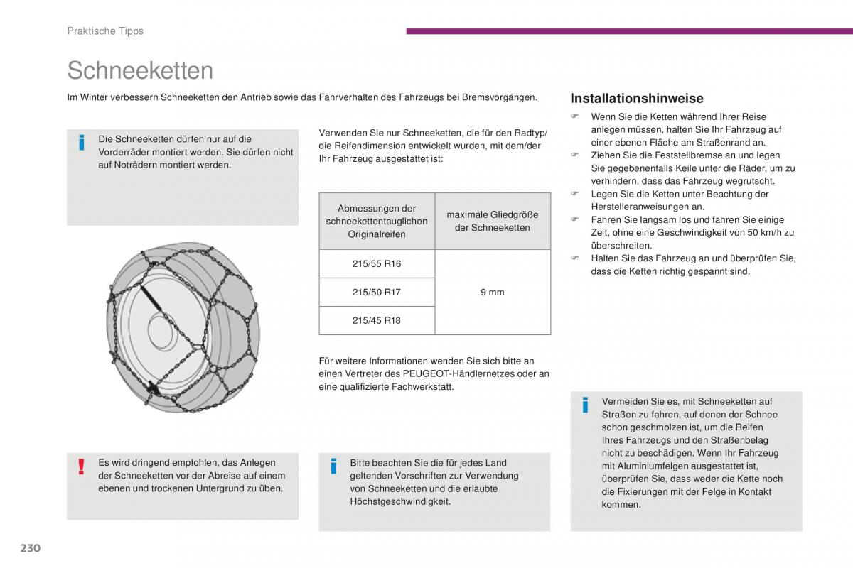 Peugeot 5008 II 2 Handbuch / page 232