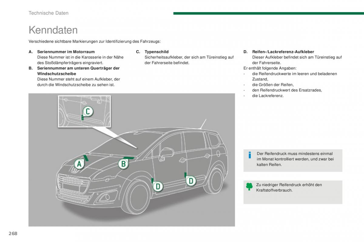 Peugeot 5008 II 2 Handbuch / page 270