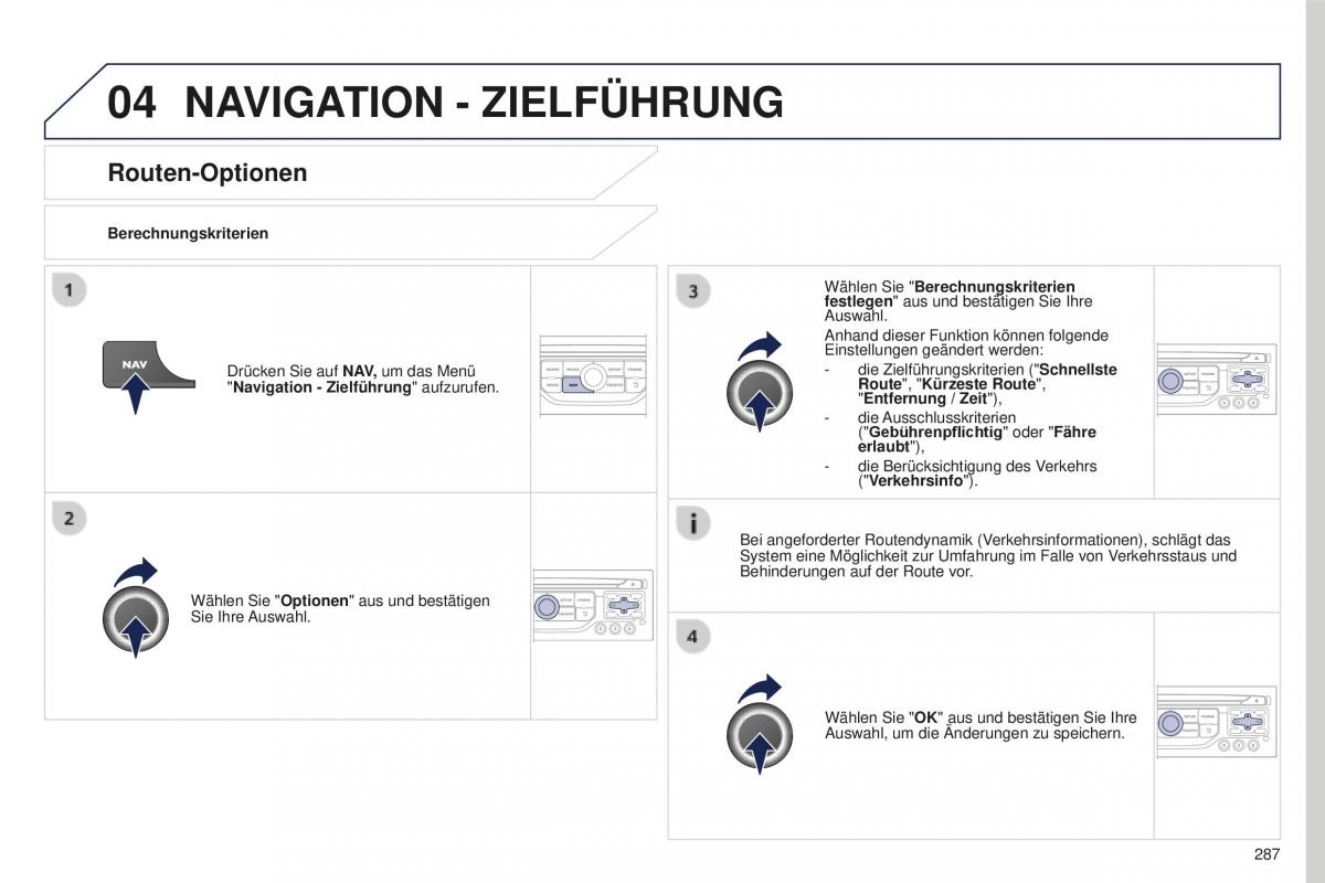 Peugeot 5008 II 2 Handbuch / page 289