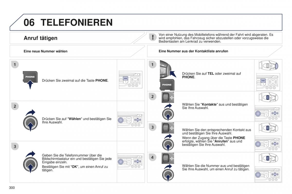 Peugeot 5008 II 2 Handbuch / page 302