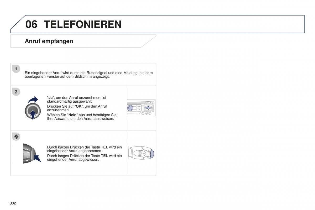 Peugeot 5008 II 2 Handbuch / page 304