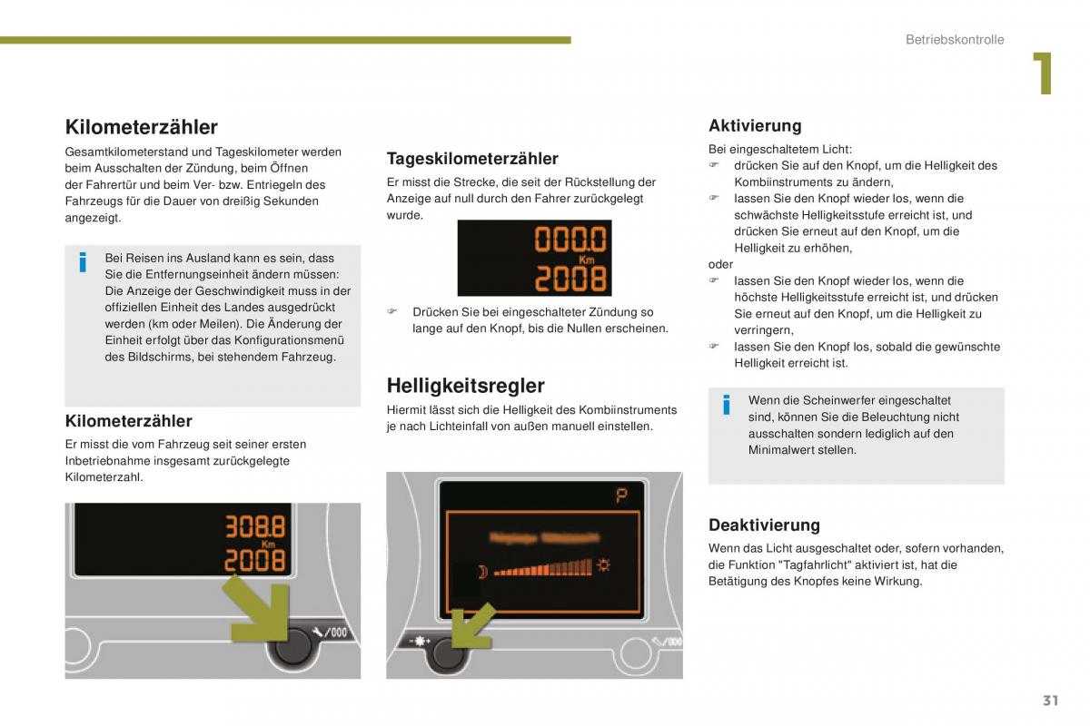 Peugeot 5008 II 2 Handbuch / page 33