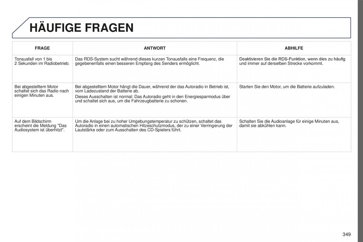 Peugeot 5008 II 2 Handbuch / page 351