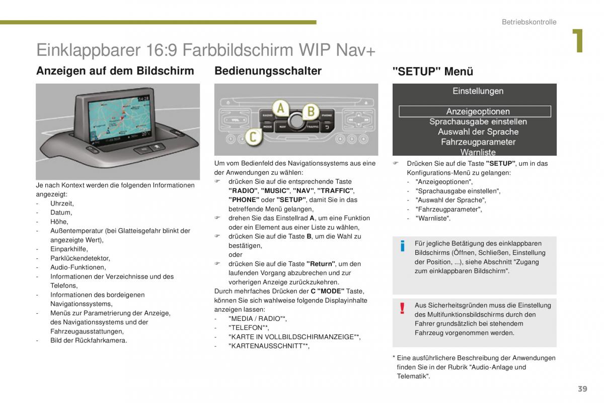 Peugeot 5008 II 2 Handbuch / page 41