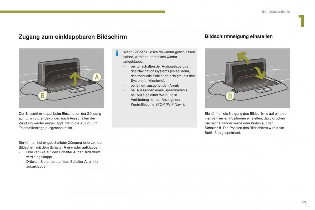 Peugeot 5008 II 2 Handbuch / page 43