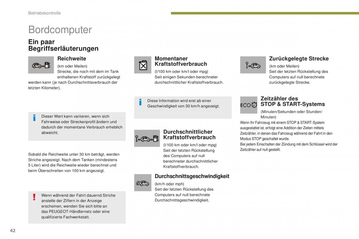 Peugeot 5008 II 2 Handbuch / page 44