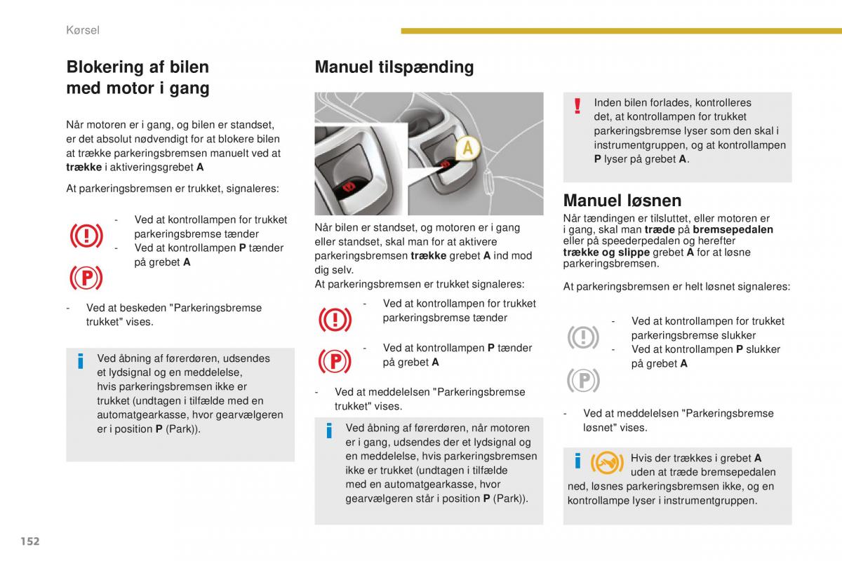 Peugeot 5008 II 2 Bilens instruktionsbog / page 154