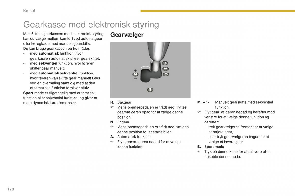 Peugeot 5008 II 2 Bilens instruktionsbog / page 172