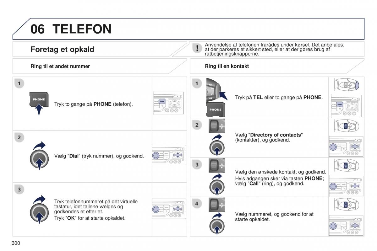 Peugeot 5008 II 2 Bilens instruktionsbog / page 302