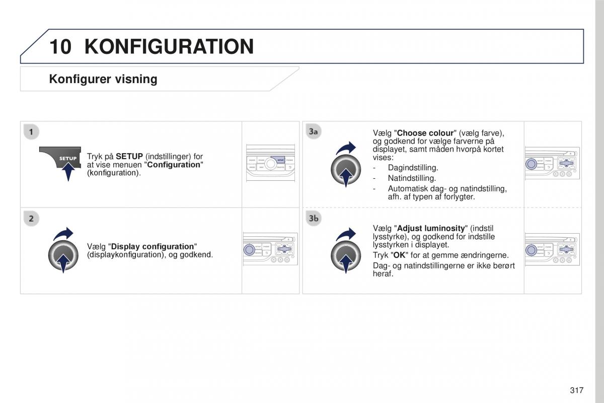 Peugeot 5008 II 2 Bilens instruktionsbog / page 319