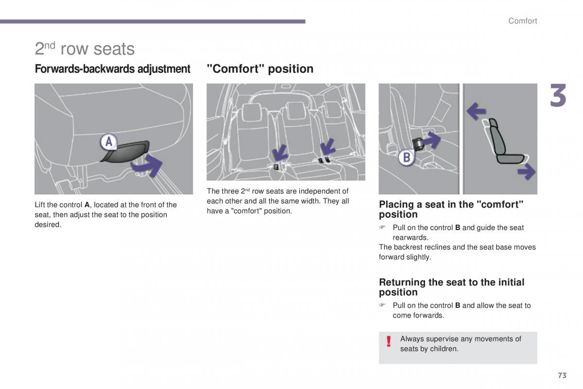 Peugeot 5008 II 2 owners manual / page 75