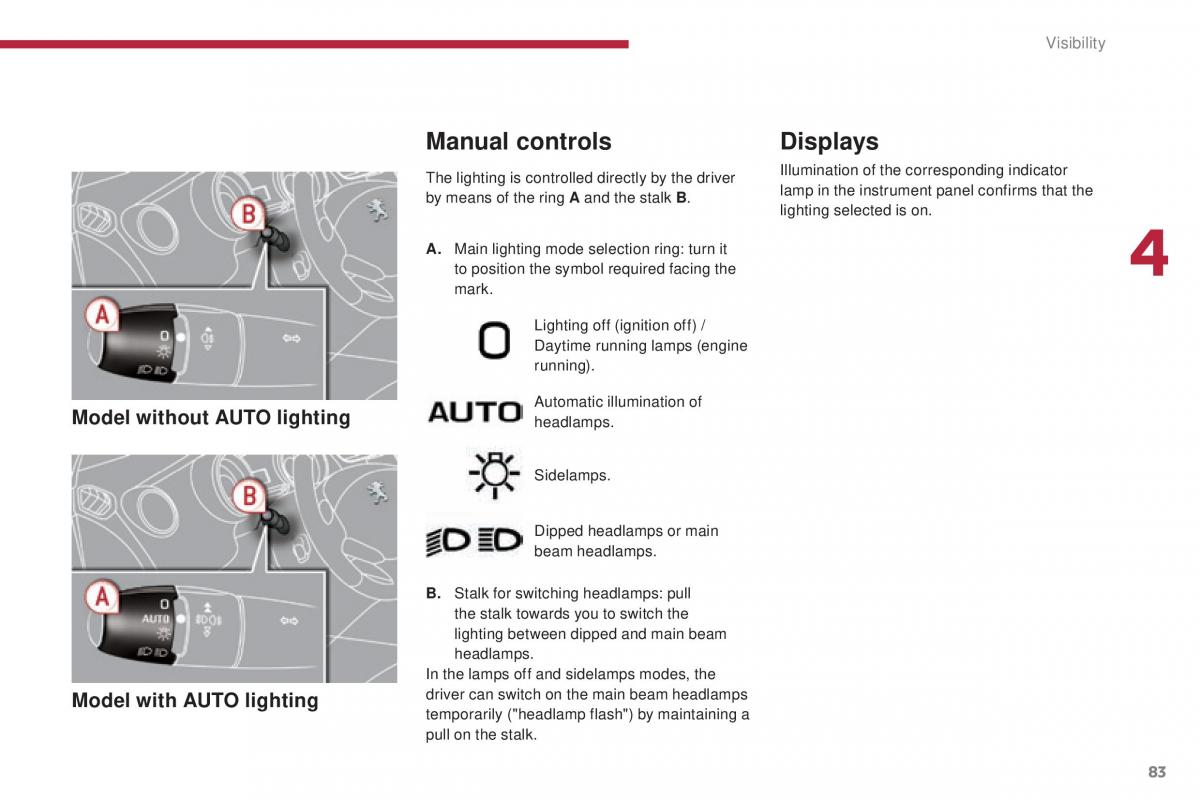 Peugeot 5008 II 2 owners manual / page 85