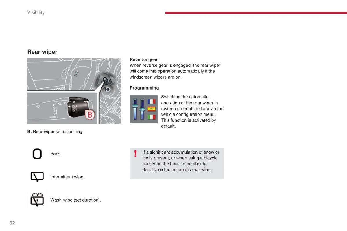 Peugeot 5008 II 2 owners manual / page 94