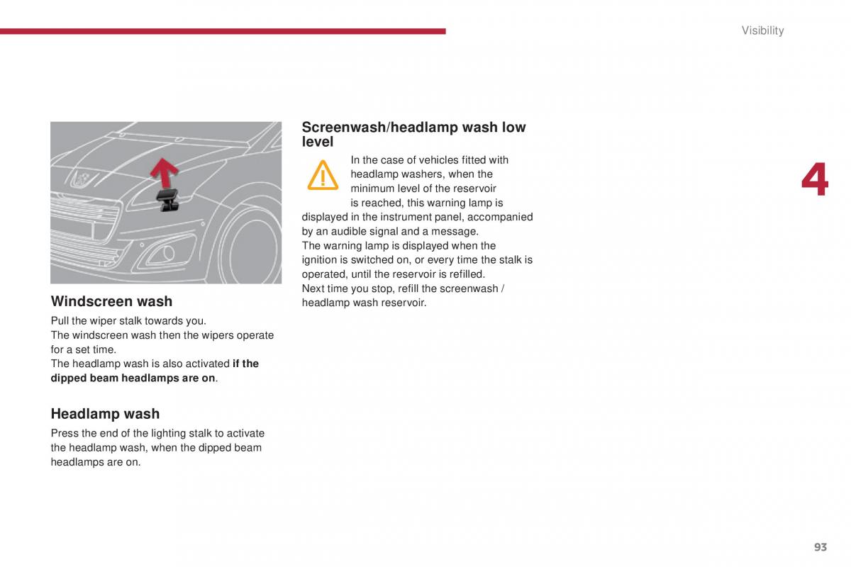 Peugeot 5008 II 2 owners manual / page 95