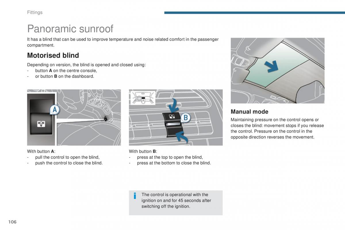 Peugeot 5008 II 2 owners manual / page 108