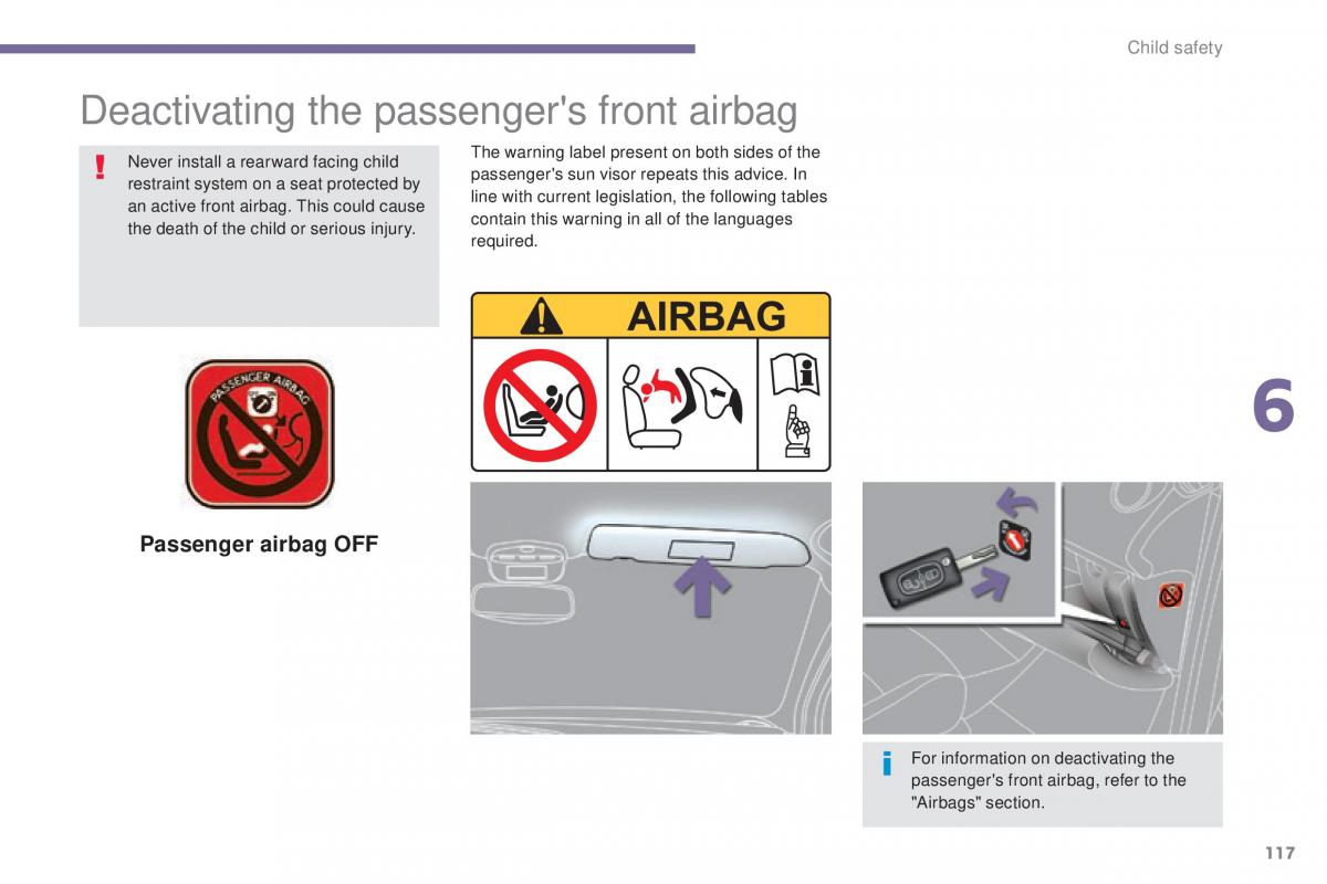 Peugeot 5008 II 2 owners manual / page 119