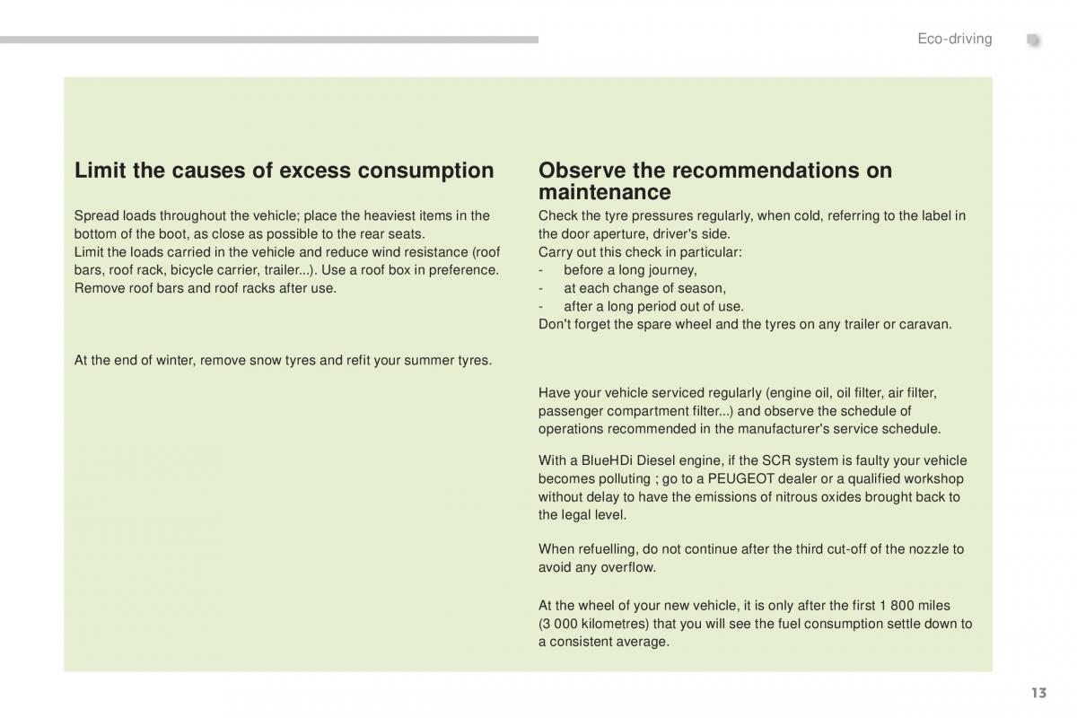 Peugeot 5008 II 2 owners manual / page 15