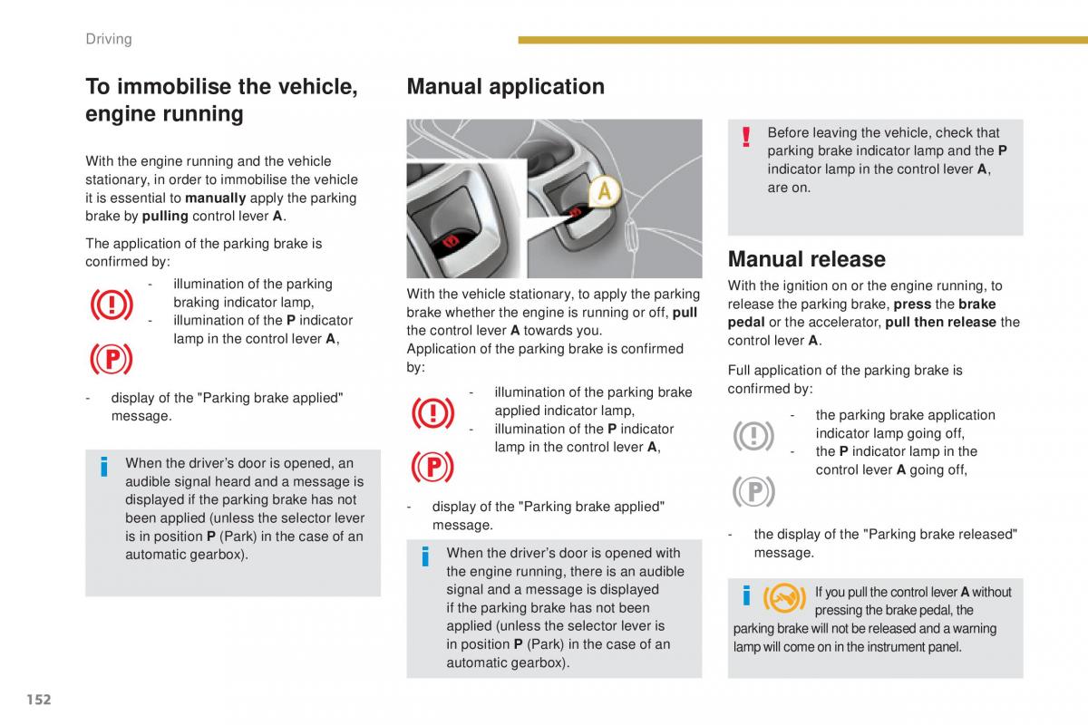 Peugeot 5008 II 2 owners manual / page 154