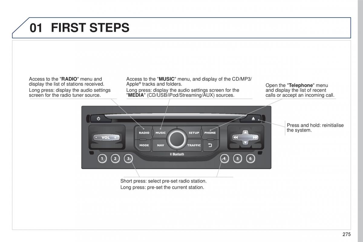 Peugeot 5008 II 2 owners manual / page 277