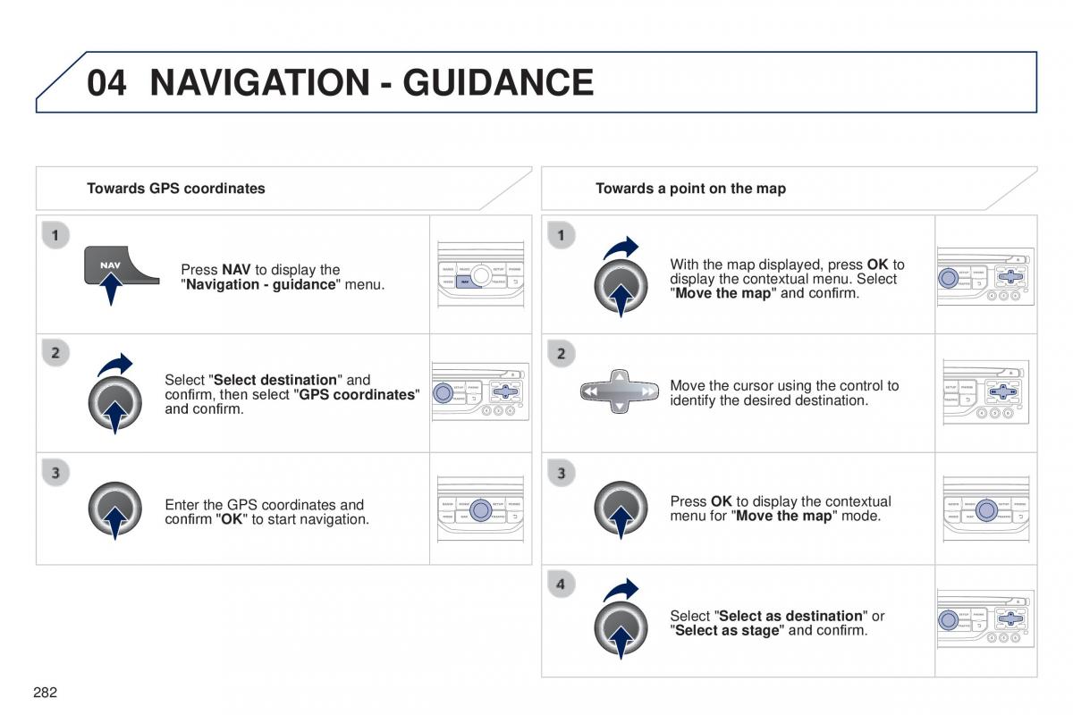 Peugeot 5008 II 2 owners manual / page 284