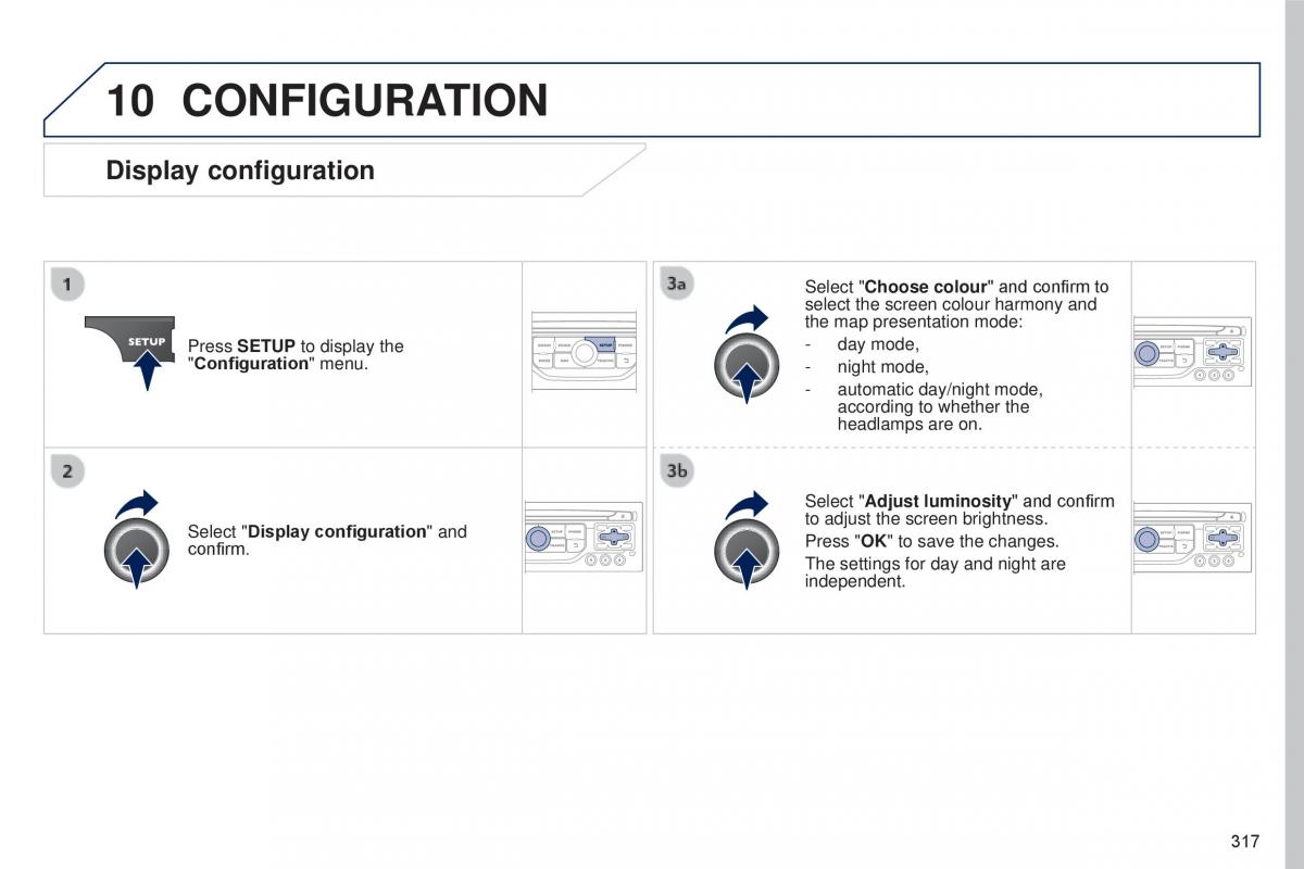 Peugeot 5008 II 2 owners manual / page 319