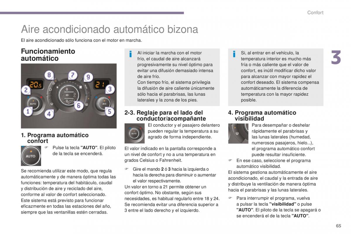 manual  Peugeot 5008 II 2 manual del propietario / page 67