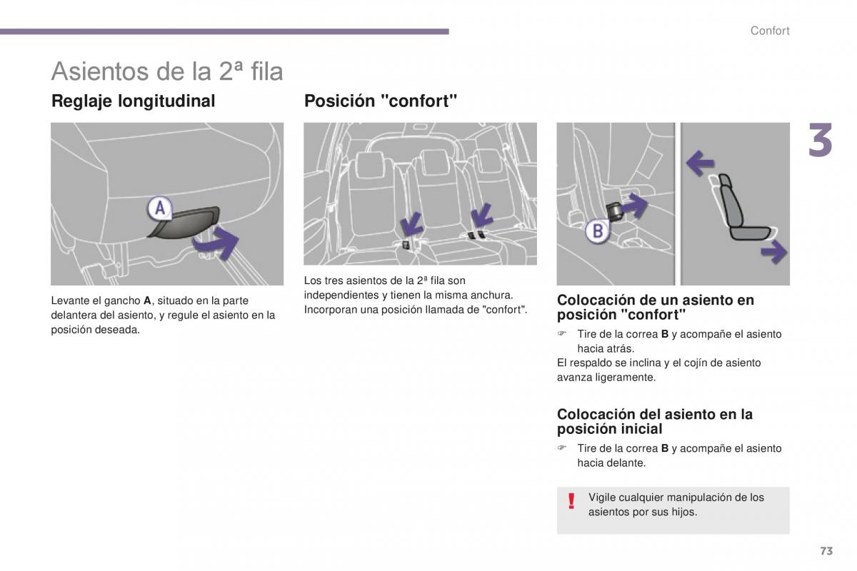 manual  Peugeot 5008 II 2 manual del propietario / page 75