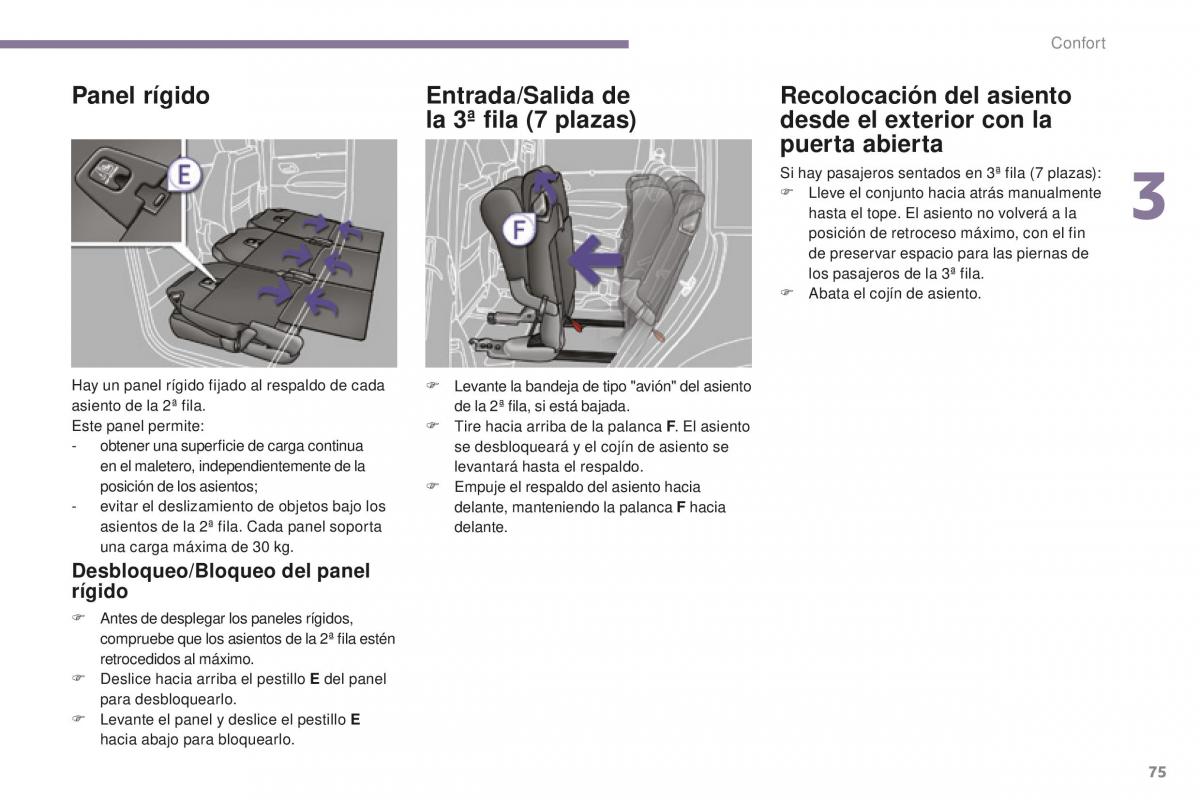 manual  Peugeot 5008 II 2 manual del propietario / page 77