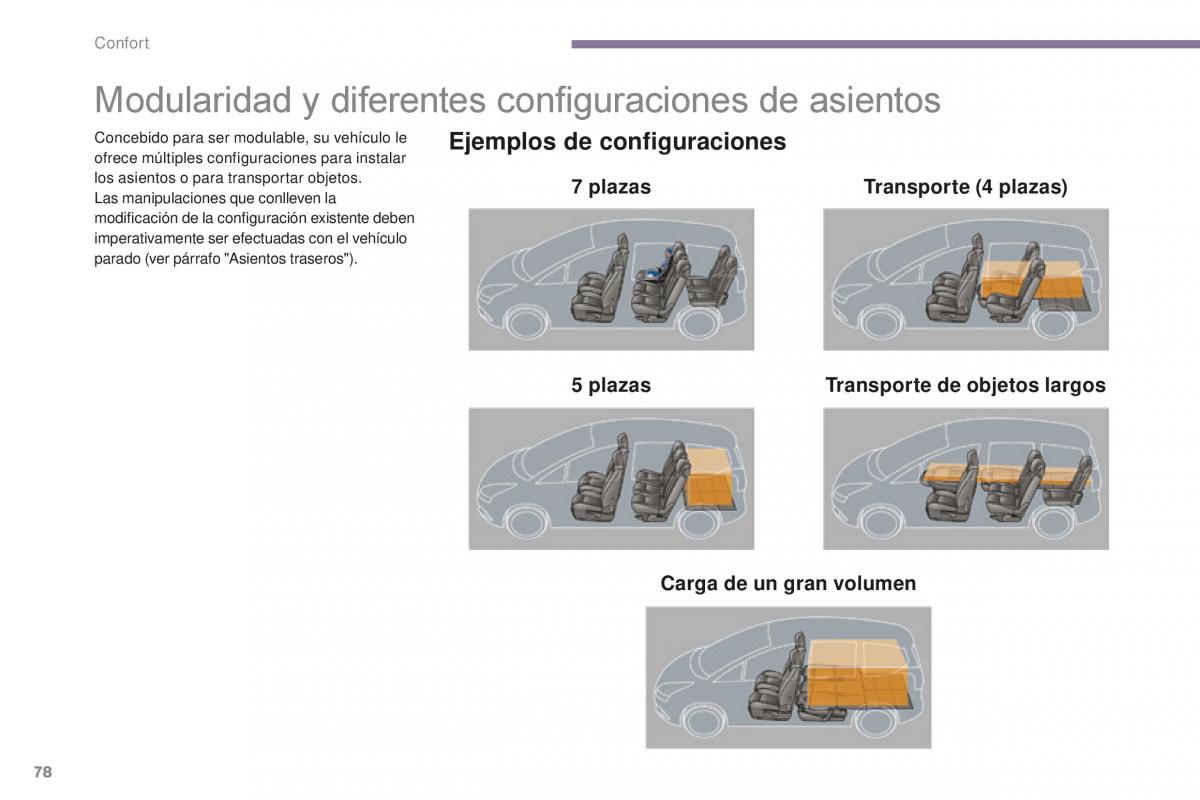 manual  Peugeot 5008 II 2 manual del propietario / page 80