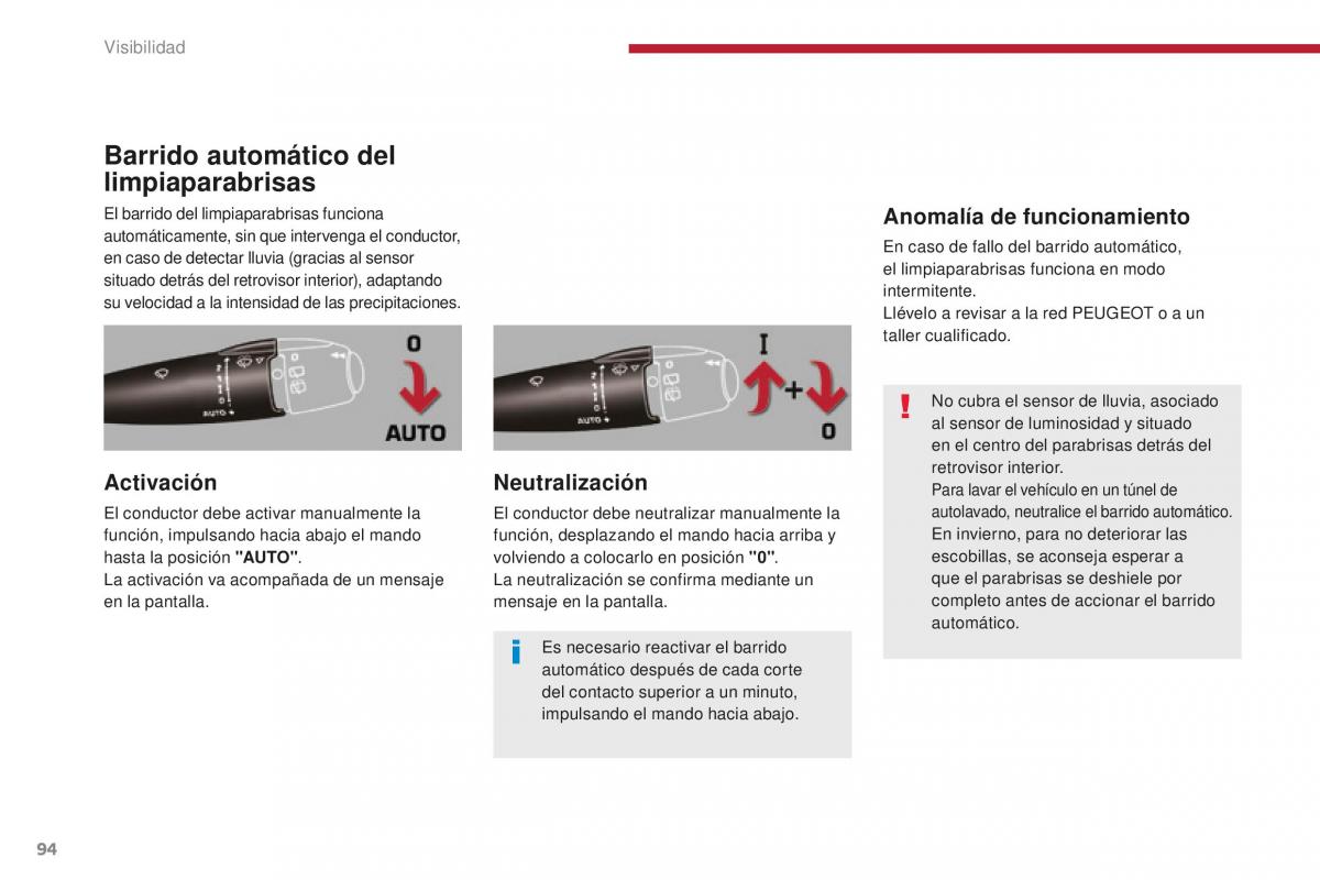 manual  Peugeot 5008 II 2 manual del propietario / page 96