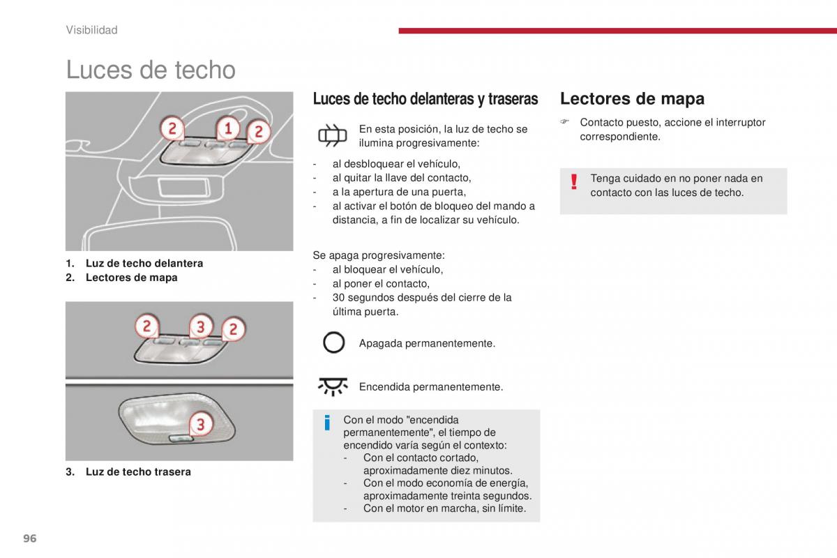 manual  Peugeot 5008 II 2 manual del propietario / page 98