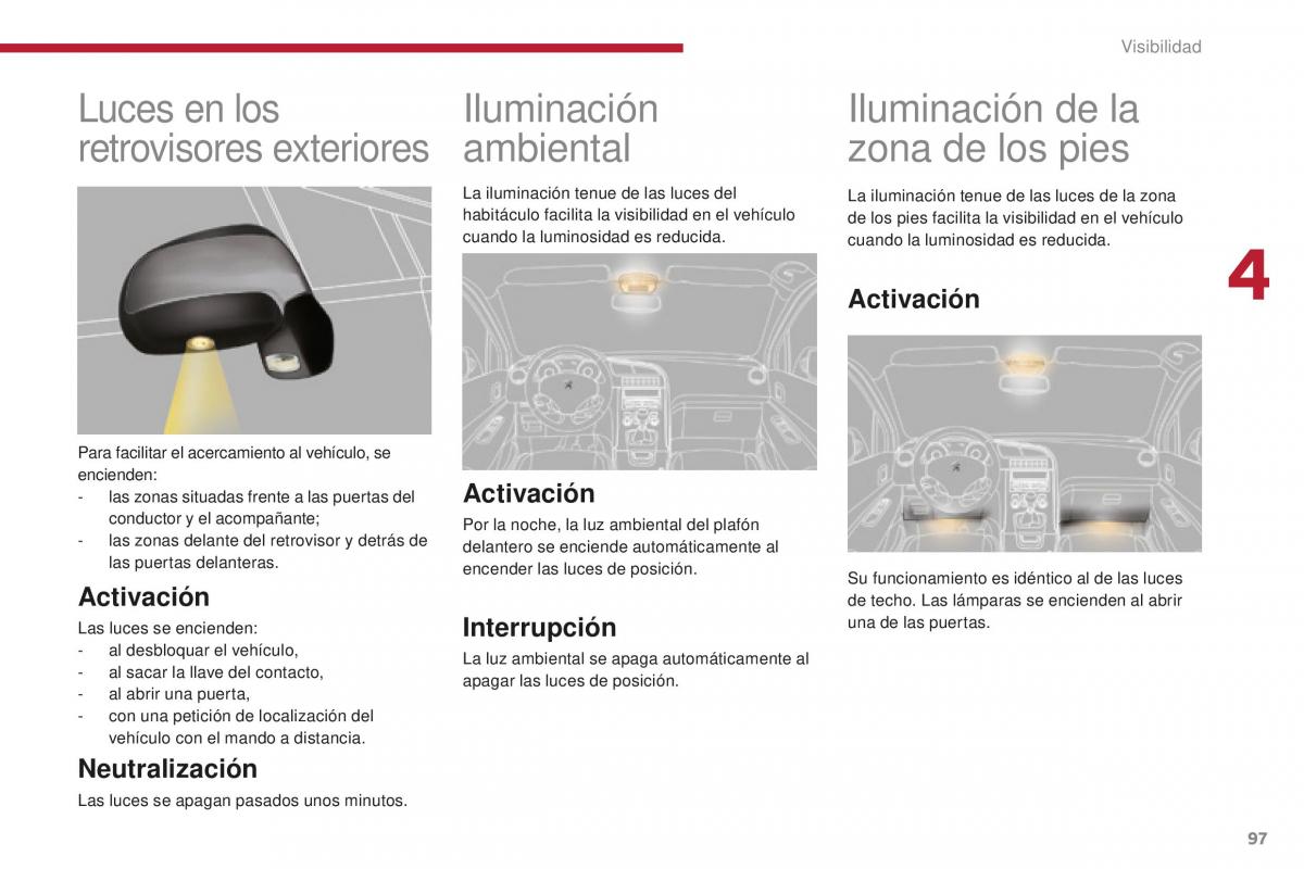 Peugeot 5008 II 2 manual del propietario / page 99