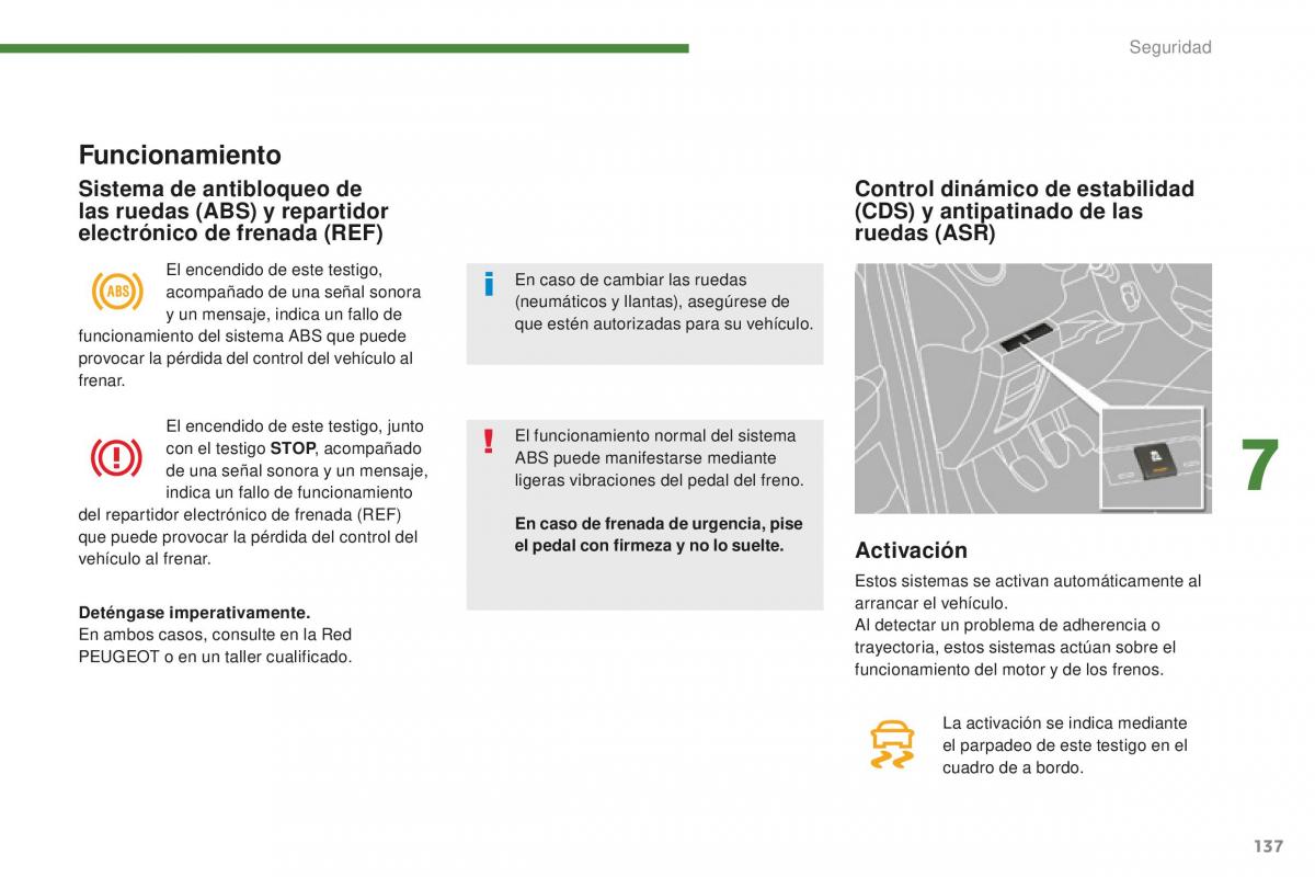 manual  Peugeot 5008 II 2 manual del propietario / page 139