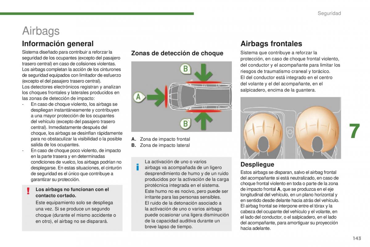 manual  Peugeot 5008 II 2 manual del propietario / page 145