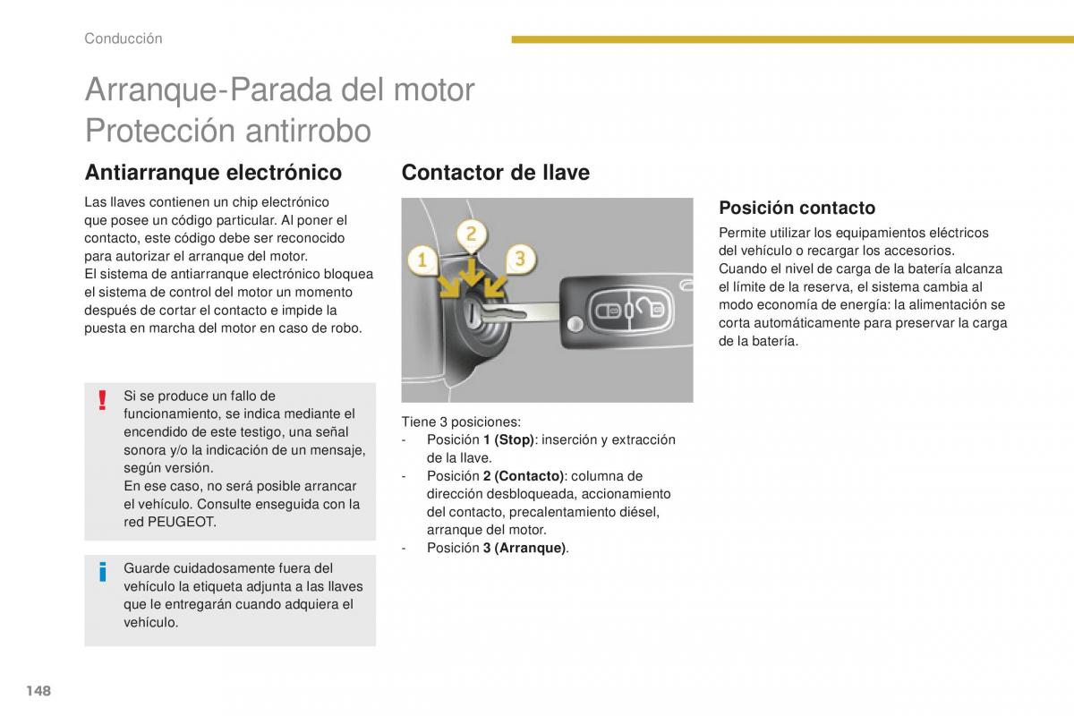 manual  Peugeot 5008 II 2 manual del propietario / page 150