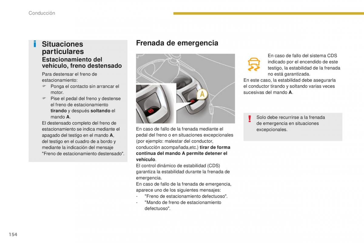 manual  Peugeot 5008 II 2 manual del propietario / page 156