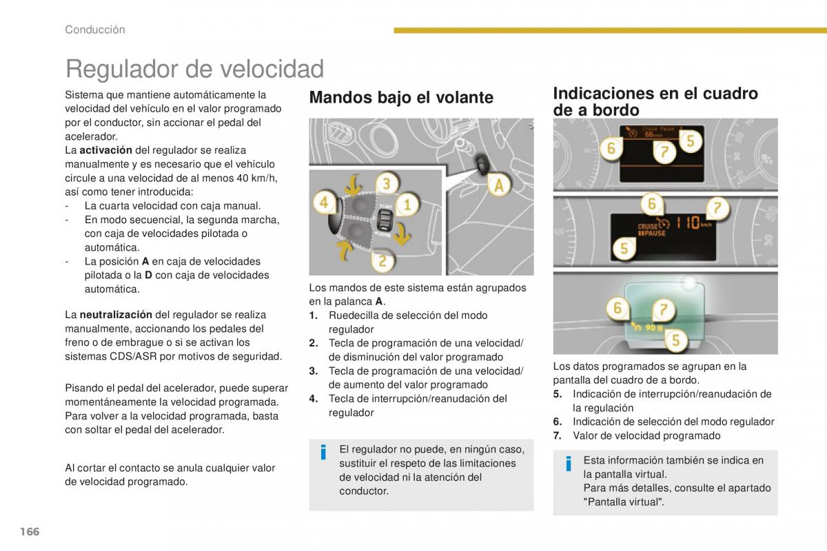 manual  Peugeot 5008 II 2 manual del propietario / page 168