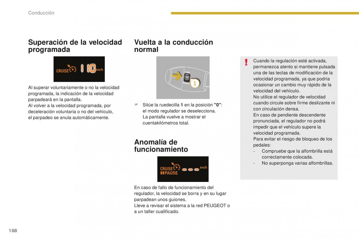 manual  Peugeot 5008 II 2 manual del propietario / page 170