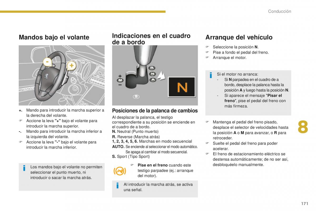 manual  Peugeot 5008 II 2 manual del propietario / page 173