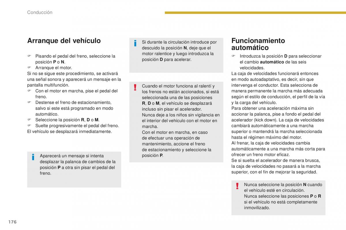 manual  Peugeot 5008 II 2 manual del propietario / page 178