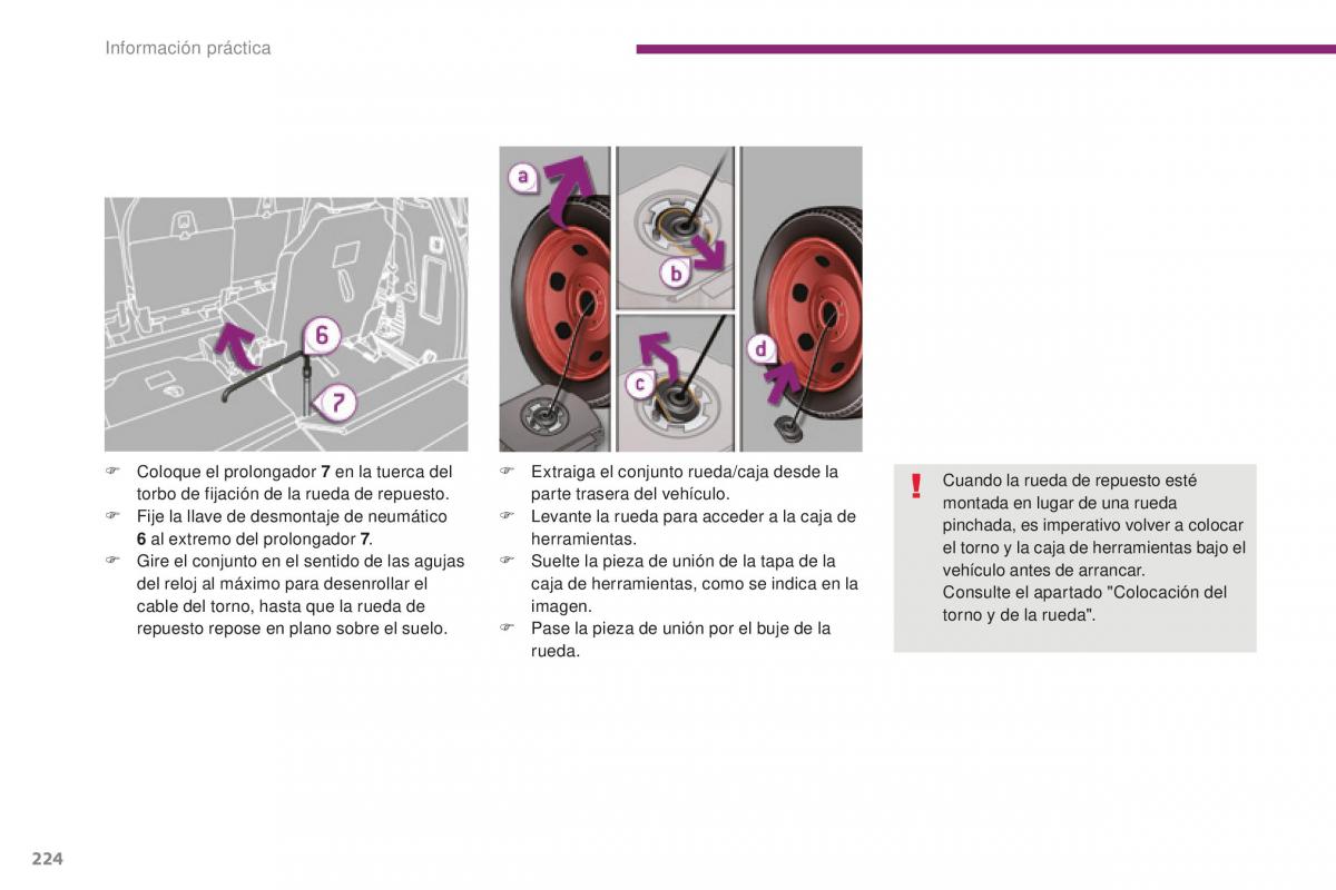 manual  Peugeot 5008 II 2 manual del propietario / page 226