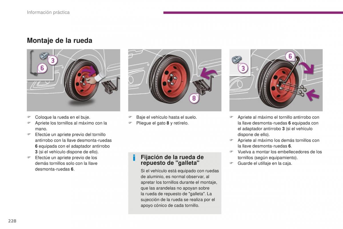 manual  Peugeot 5008 II 2 manual del propietario / page 230