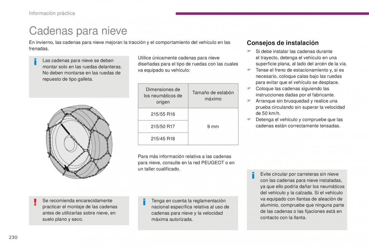 manual  Peugeot 5008 II 2 manual del propietario / page 232